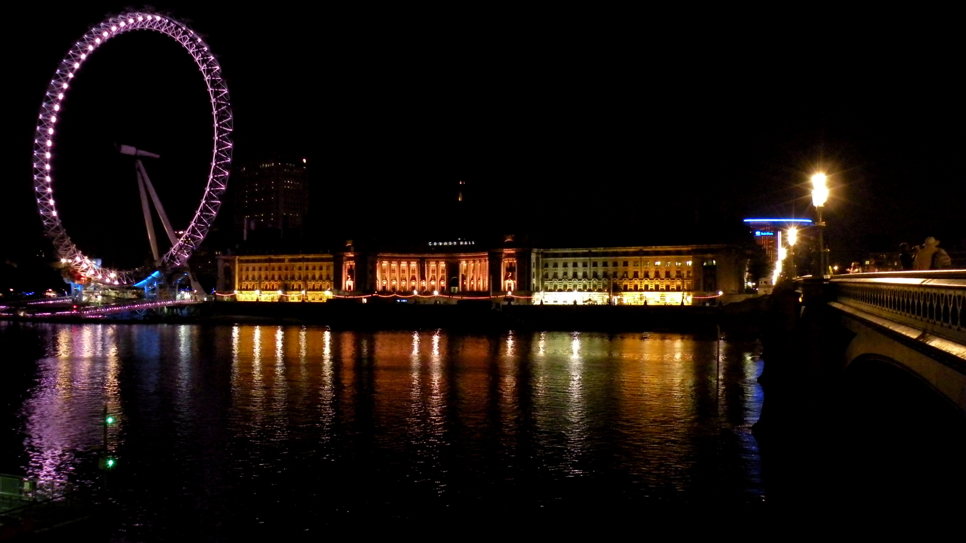 Wallpapers Trips : Europ Great Britain > London London by night...