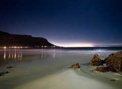 Fonds d'cran Nature Plage la nuit