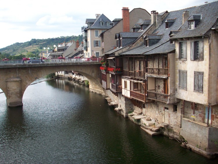 Fonds d'cran Constructions et architecture Villes - Villages espalion