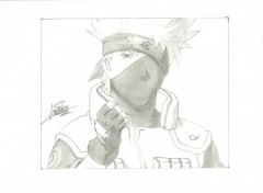 Fonds d'cran Art - Crayon Kakashi