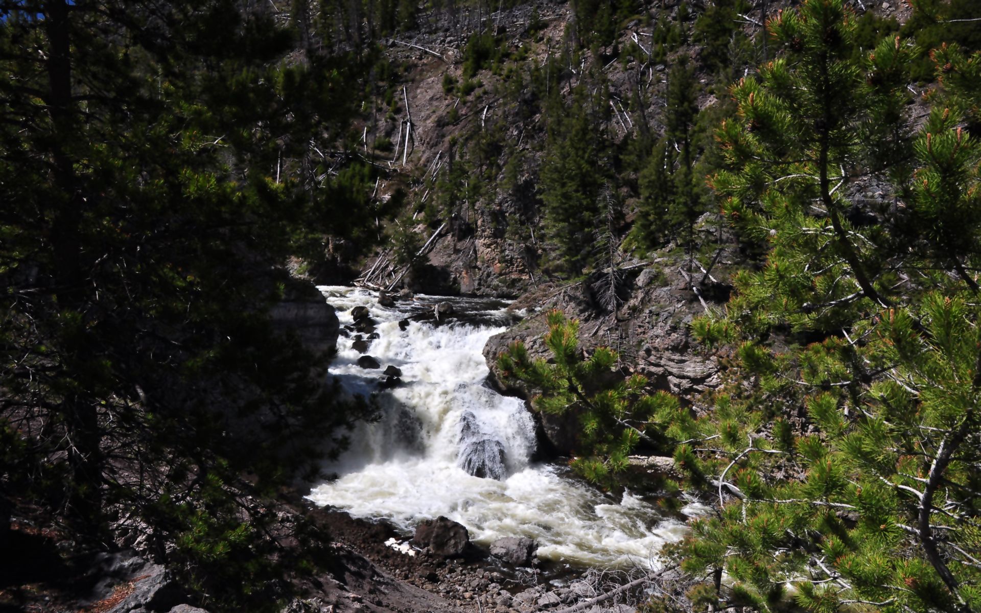 Fonds d'cran Nature Cascades - Chutes 