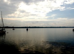 Fonds d'cran Nature Lake and Cloud