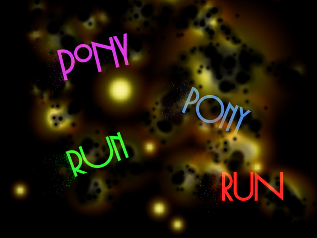 Wallpapers Music Pony Pony Run Run 