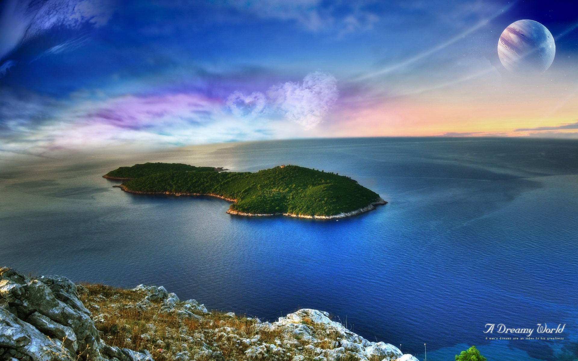 Wallpapers Nature Paradisiac Islands Dream Island