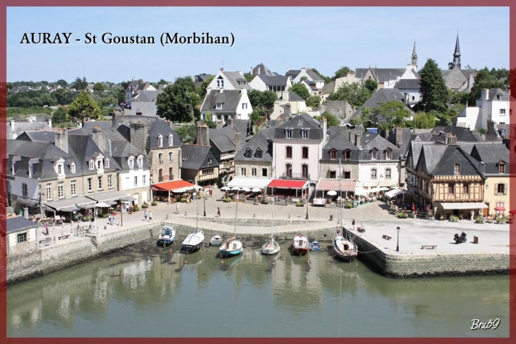 Fonds d'cran Voyages : Europe France > Bretagne St Goustan