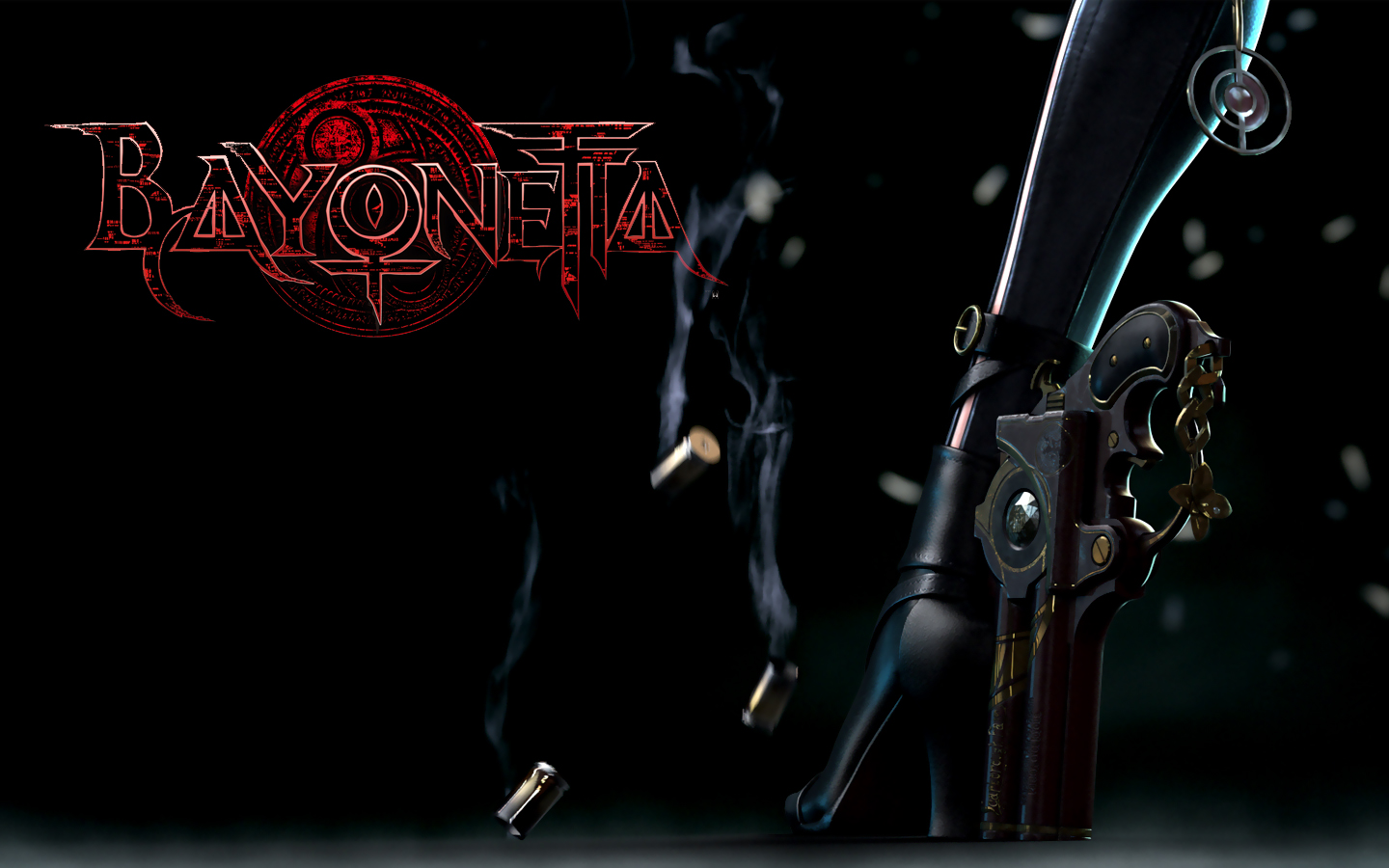 Fonds d'cran Jeux Vido Bayonetta Gun shoe