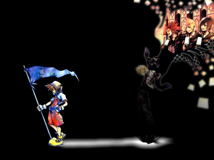 Fonds d'cran Jeux Vido Kingdom Hearts II Friends are part of you