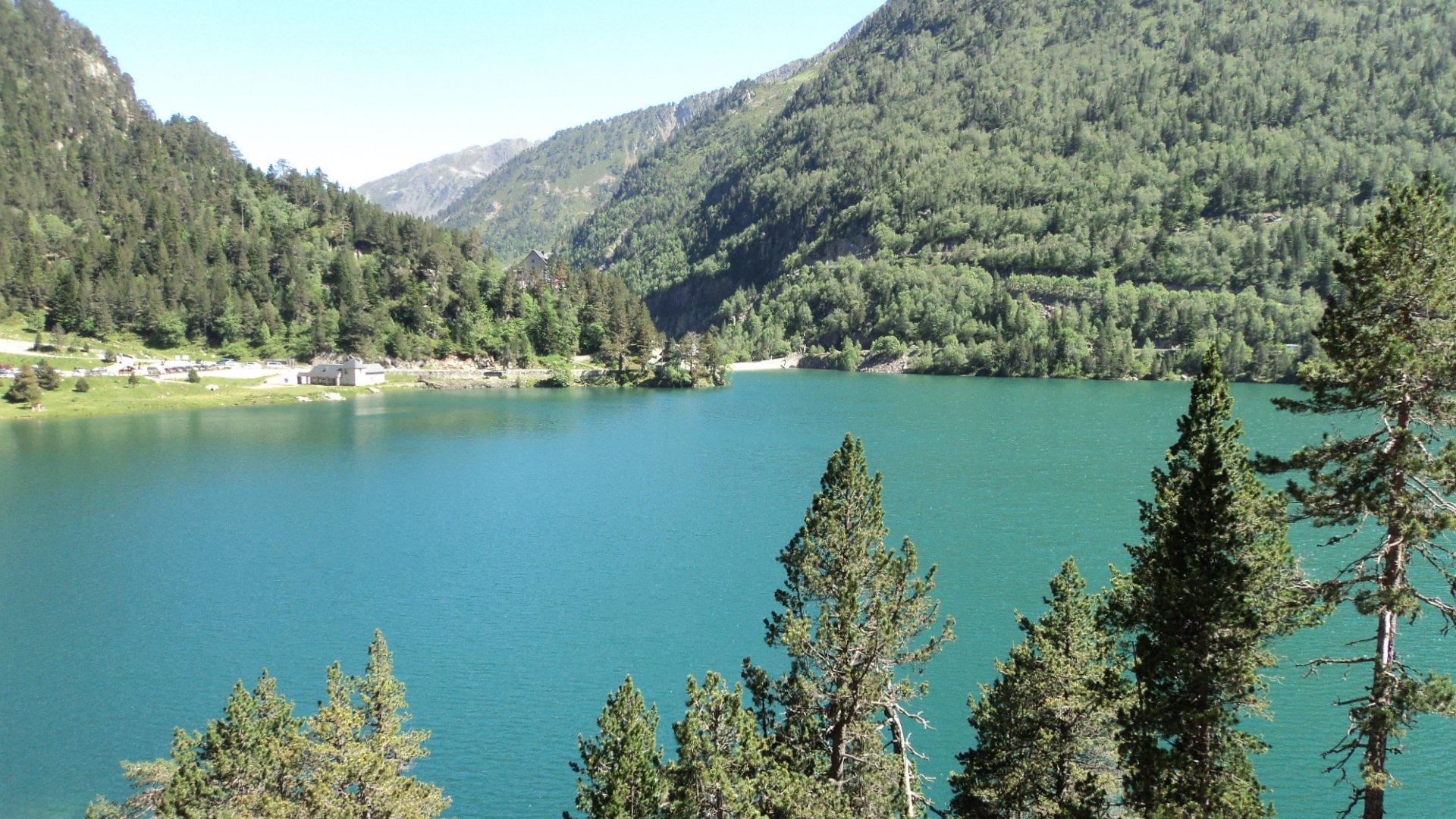 Wallpapers Nature Lakes - Ponds Lac d'Ordon 1850 m  Pyrnes