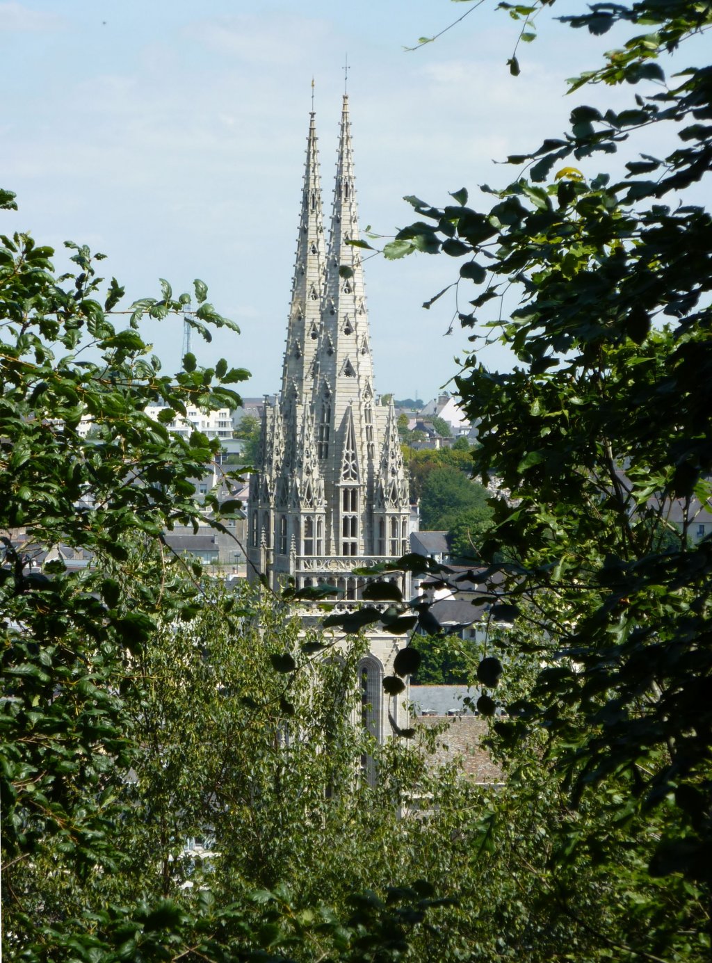 Wallpapers Constructions and architecture Religious Buildings Cathdrale Saint Corentin