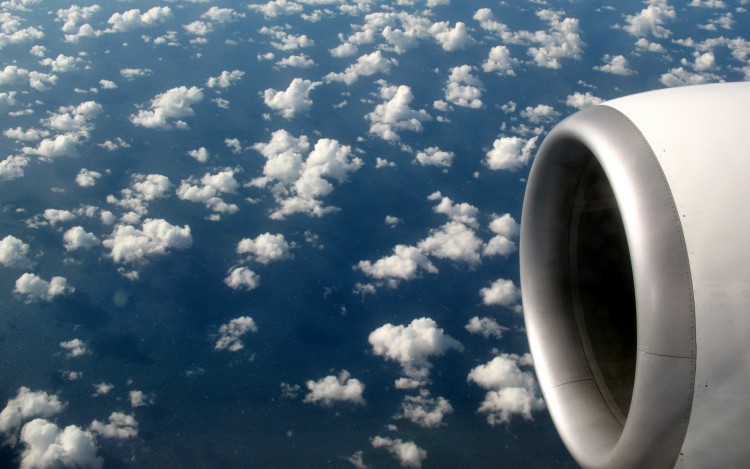 Fonds d'cran Nature Mers - Ocans - Plages L'Ocan Indien, vu d'avion