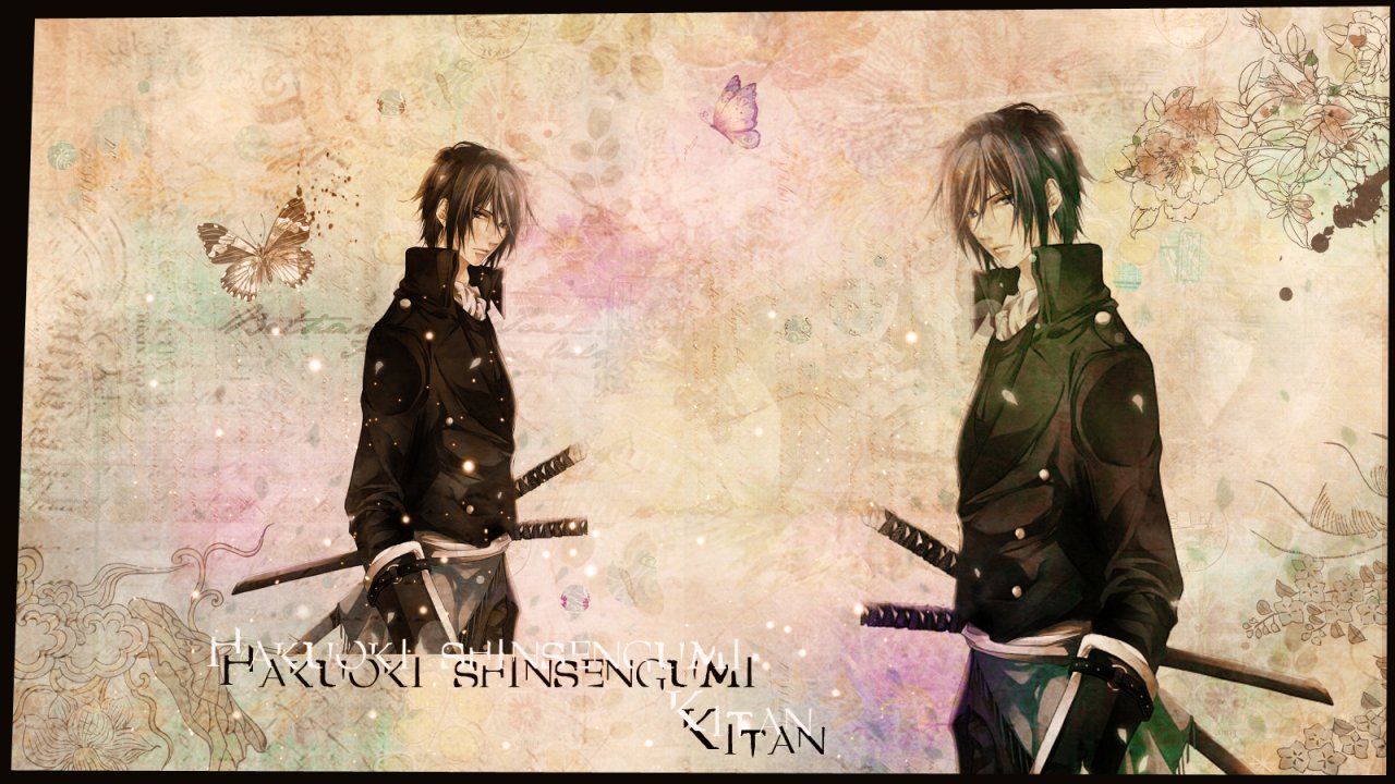 Wallpapers Manga Hakuouki Shinsengumi Kitan 