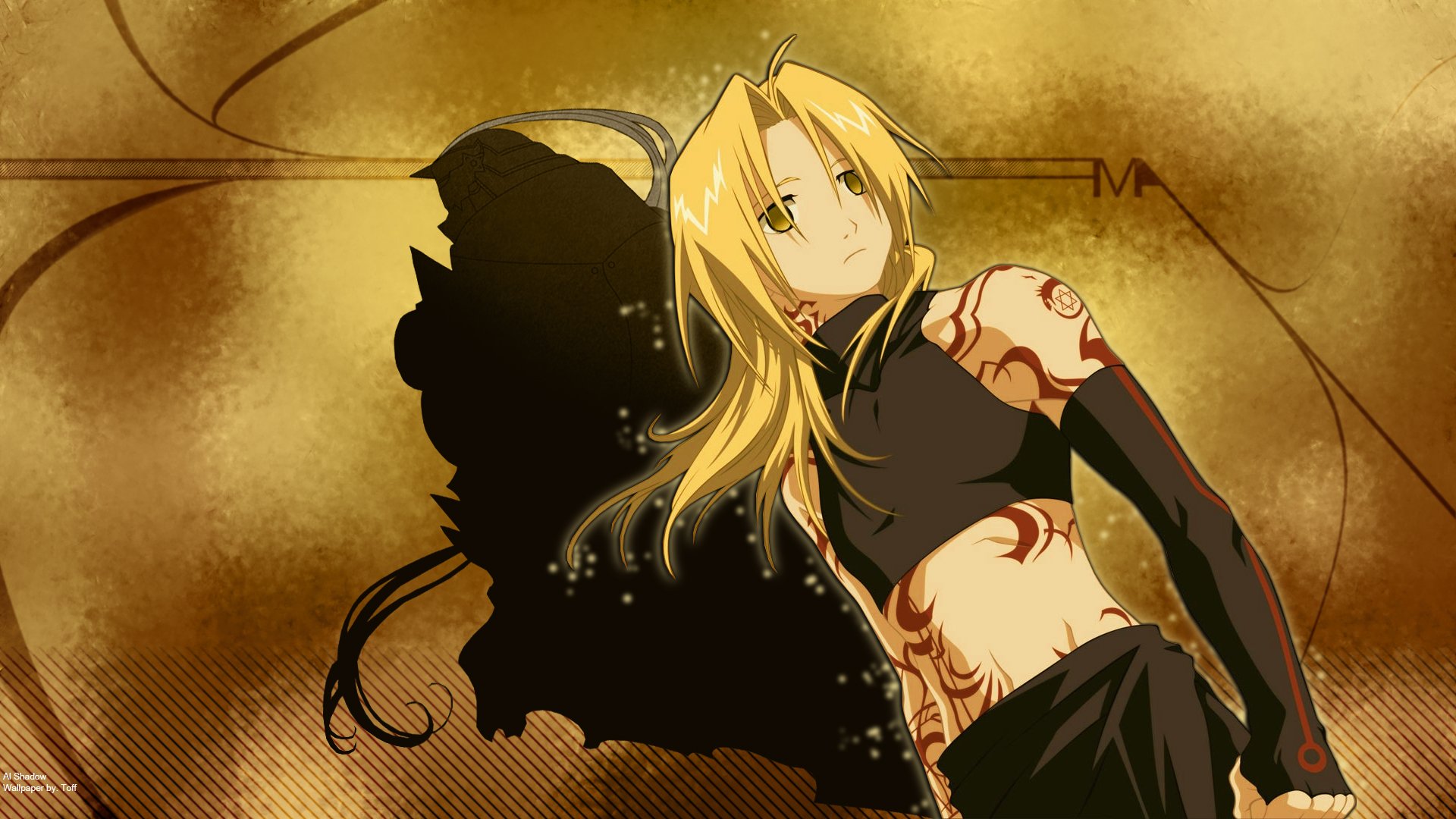 Fonds d'cran Manga Full Metal Alchemist Al Shadow