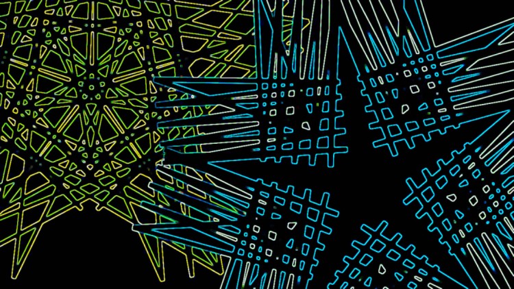 Fonds d'cran Art - Numrique Abstrait Doubles toiles