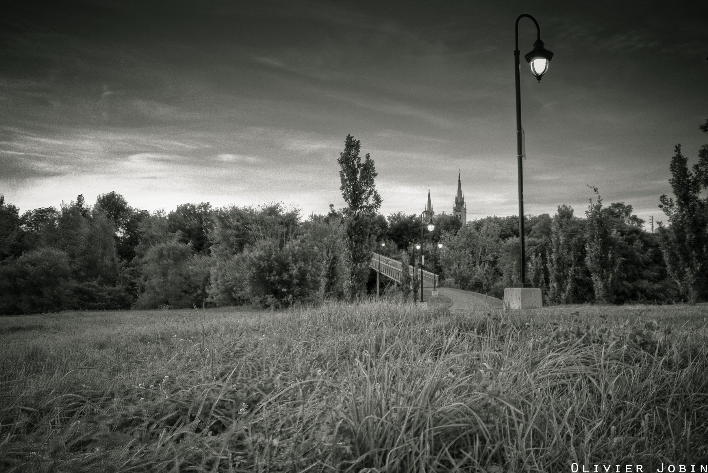 Fonds d'cran Nature Paysages Lampadaire