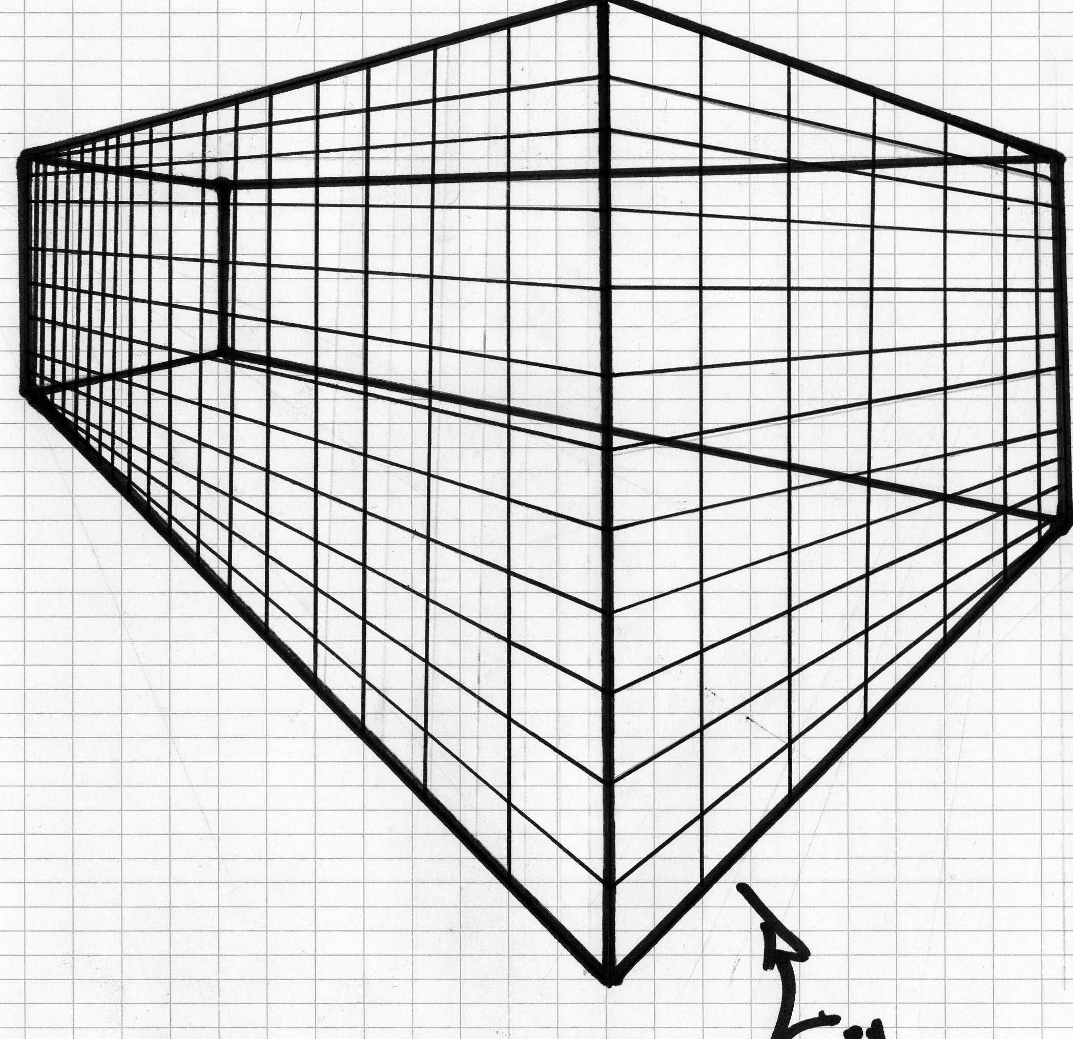 Fonds d'cran Art - Crayon Architecture - Urbanisme - Monument Perspective de Batiment