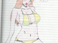 Fonds d'cran Art - Crayon Orihime 