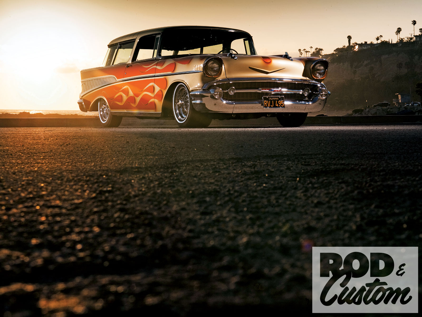 Wallpapers Cars Hot Rods chevrolet nomad (1957)