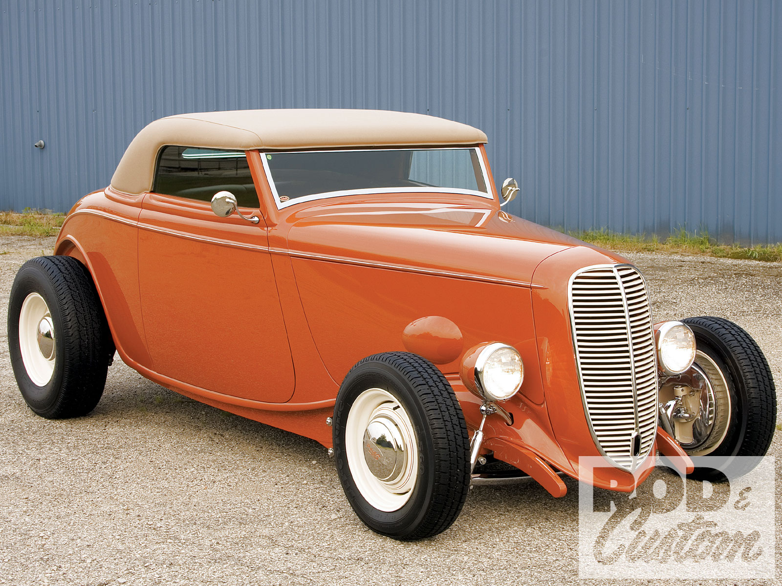 Fonds d'cran Voitures Hot Rods ford cabriolet (1934)