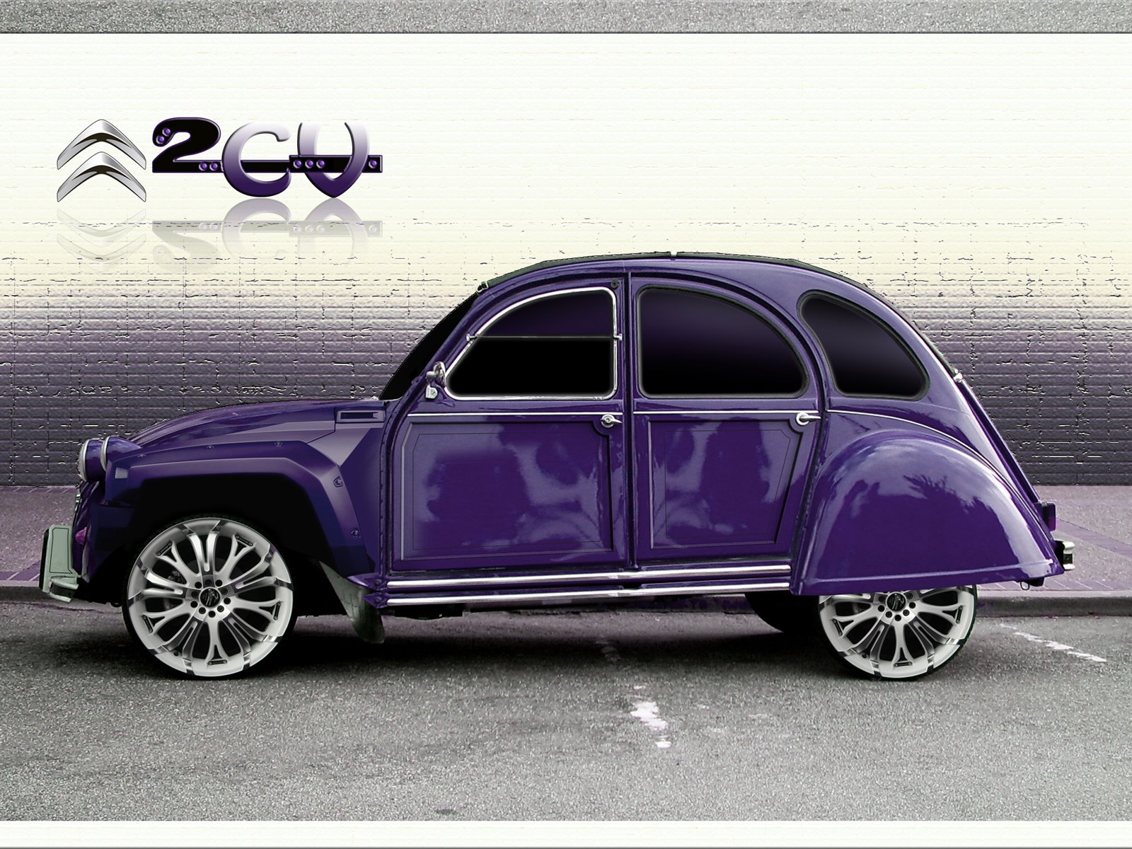 Fonds d'cran Voitures 2 CV 2 cv concept