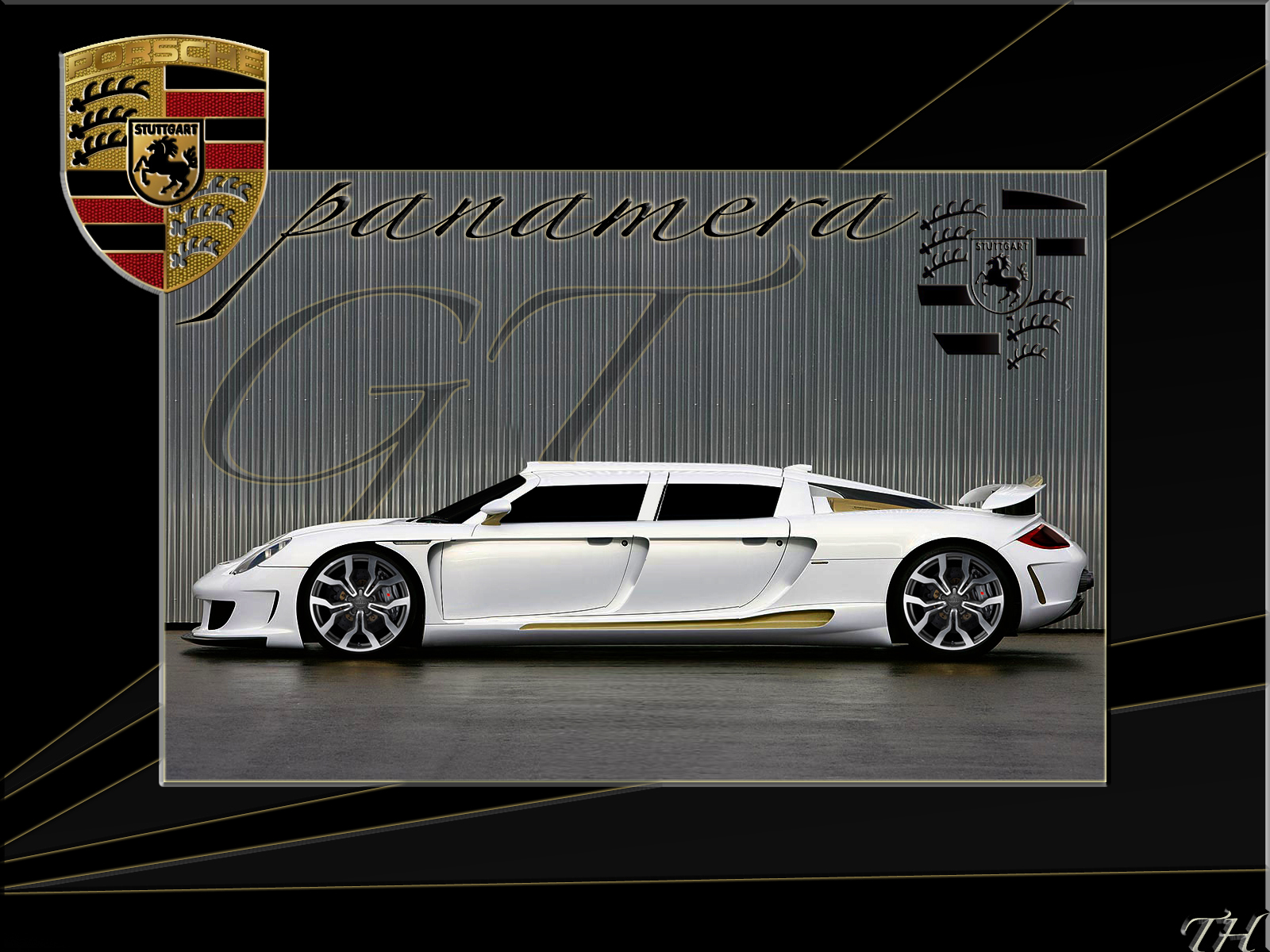 Fonds d'cran Voitures Porsche Porsche panamera limousine concept GT