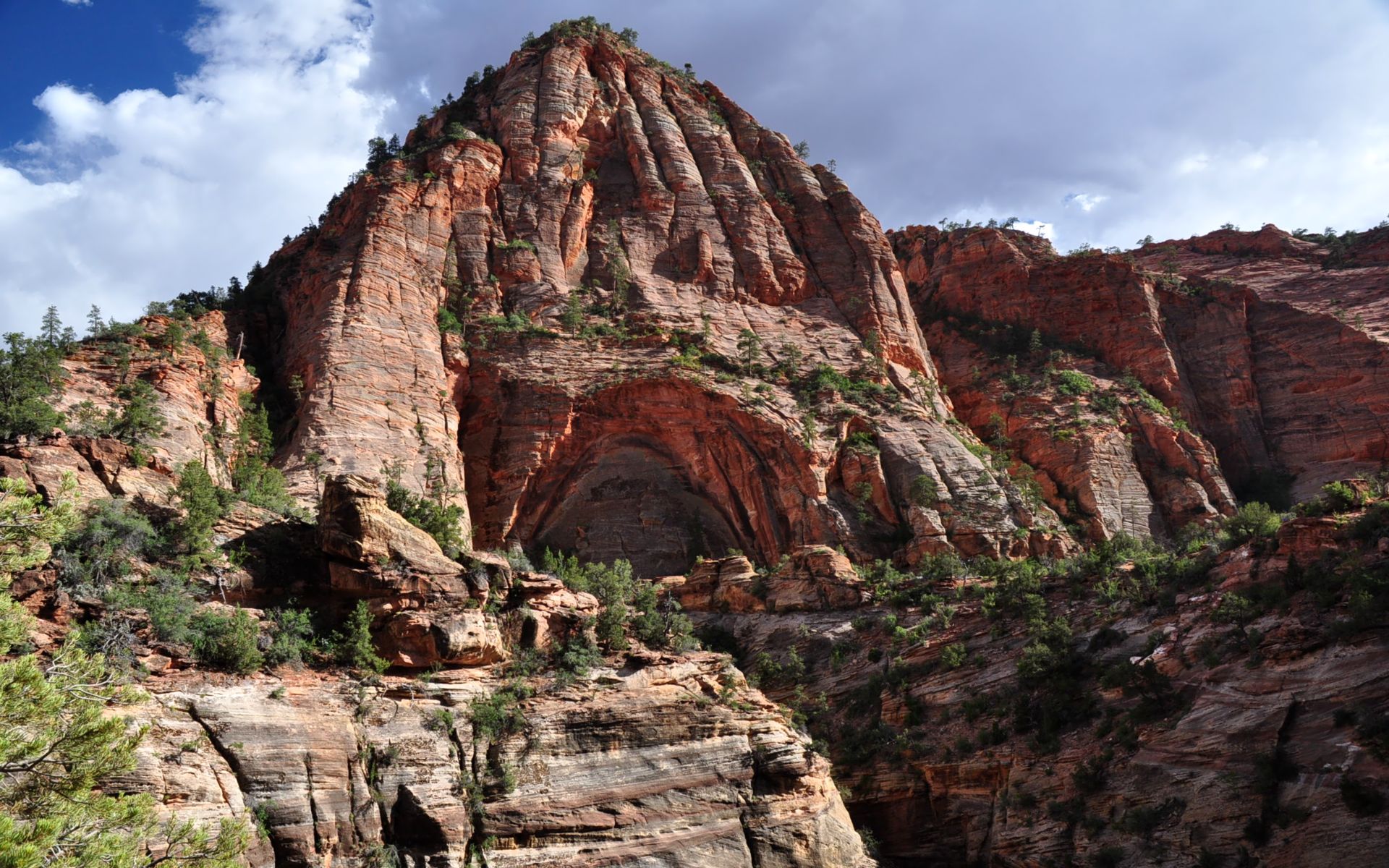 Wallpapers Nature Arches Arche en formation