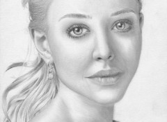 Fonds d'cran Art - Crayon Amanda Seyfried