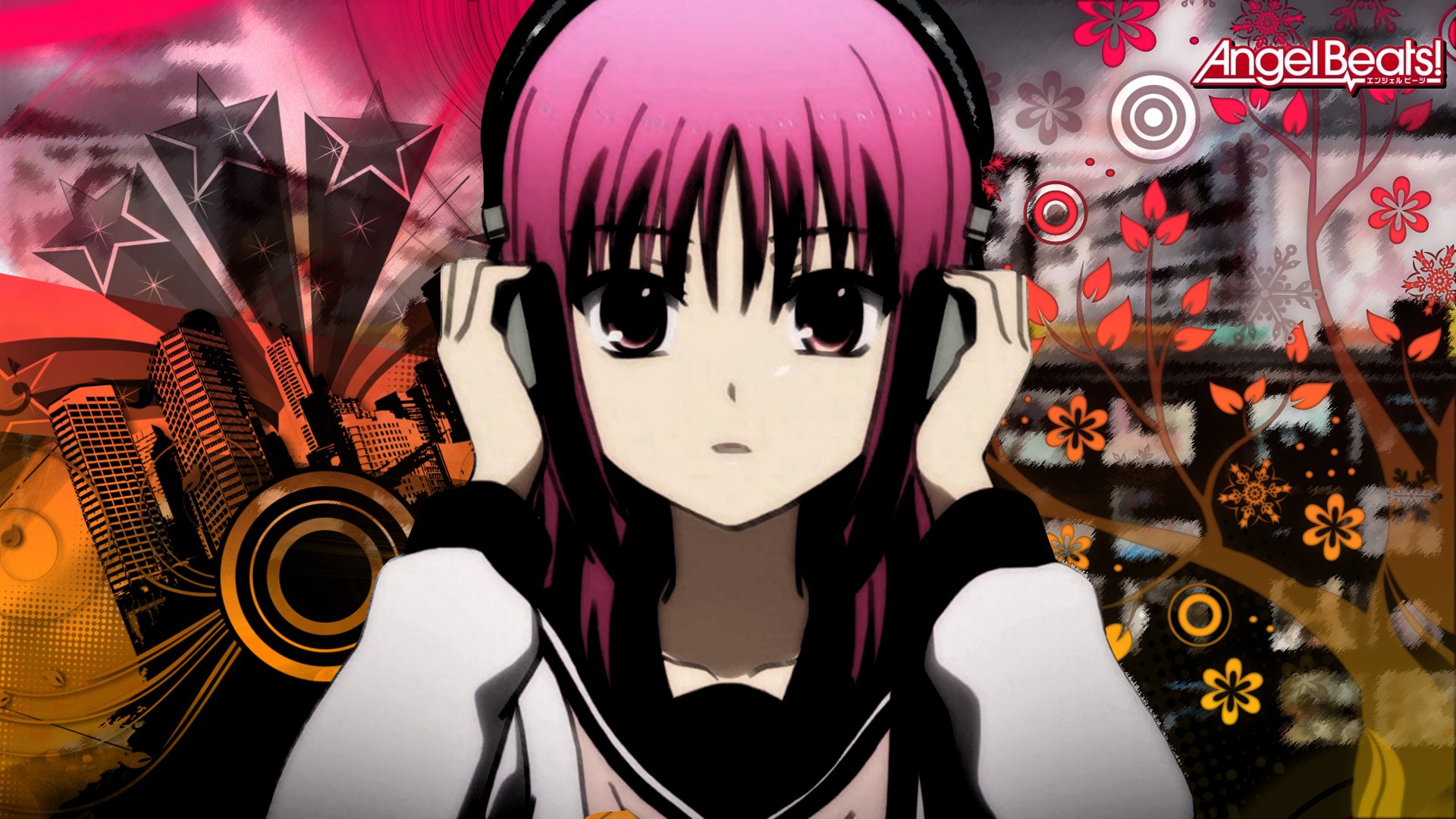 Fonds d'cran Manga Angel Beats angel beats - Iwasawa 