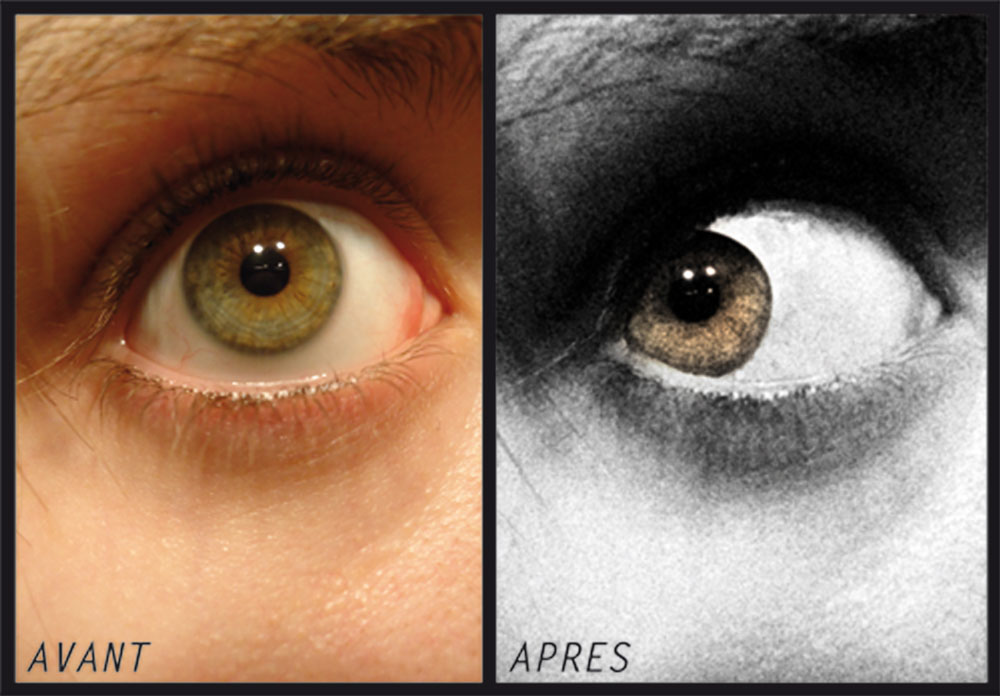 Fonds d'cran Art - Numrique Etudes du visage (oeil, bouche, oreille, lvre) oeil