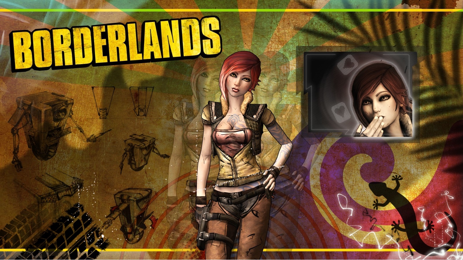 Fonds d'cran Jeux Vido Borderlands Lilith de Borderlands