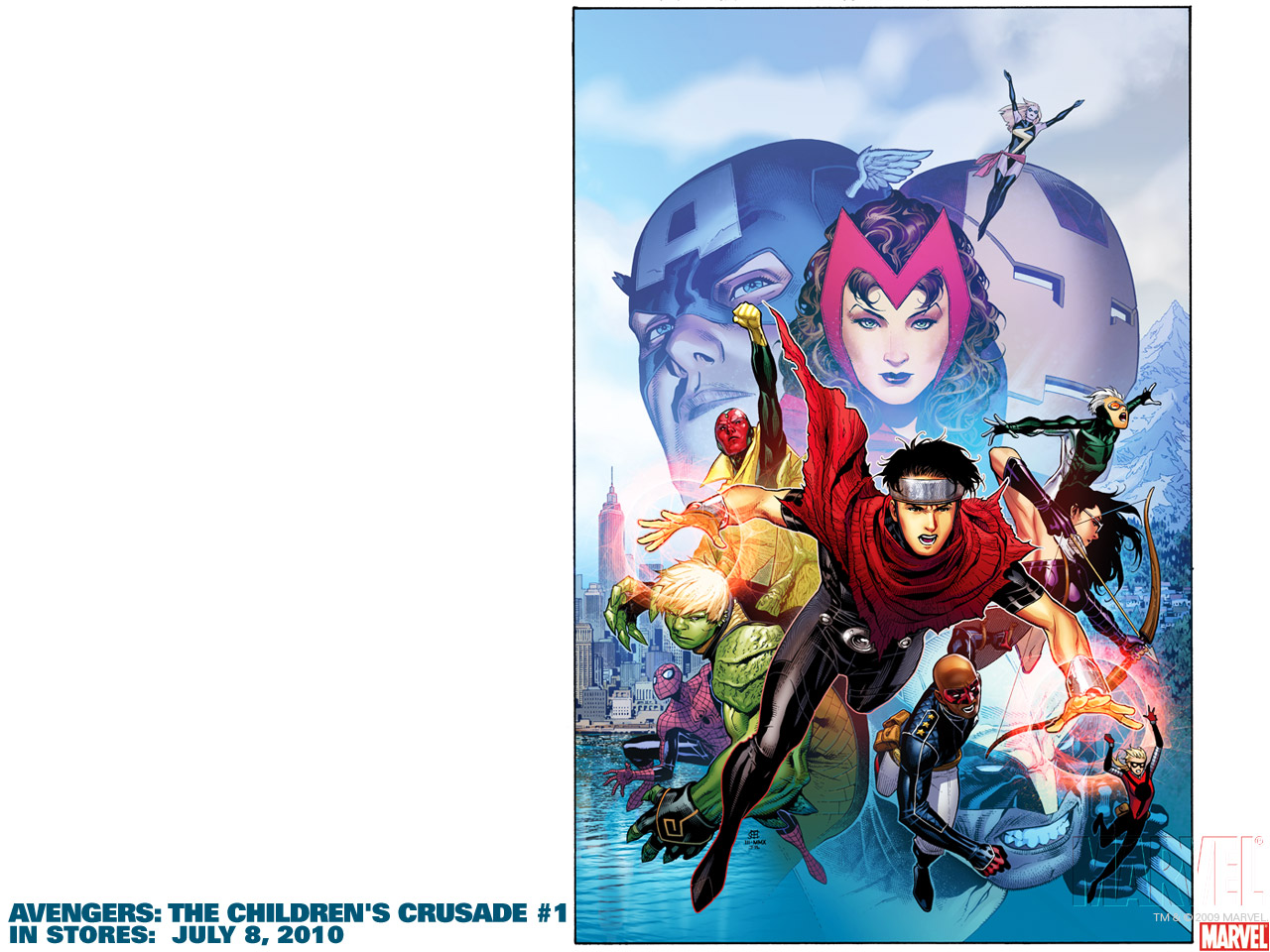 Wallpapers Comics Avengers young avengers