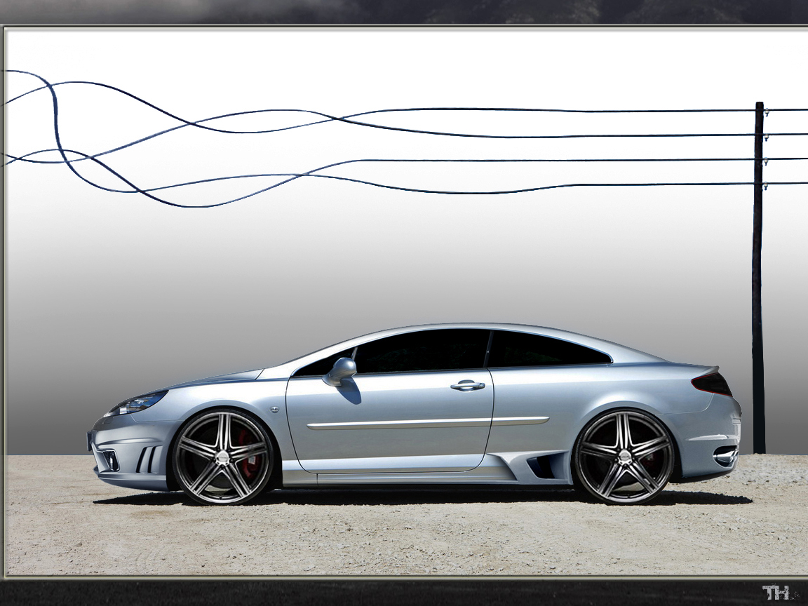 Wallpapers Cars Peugeot Peugeot 407 coupé GT by TH