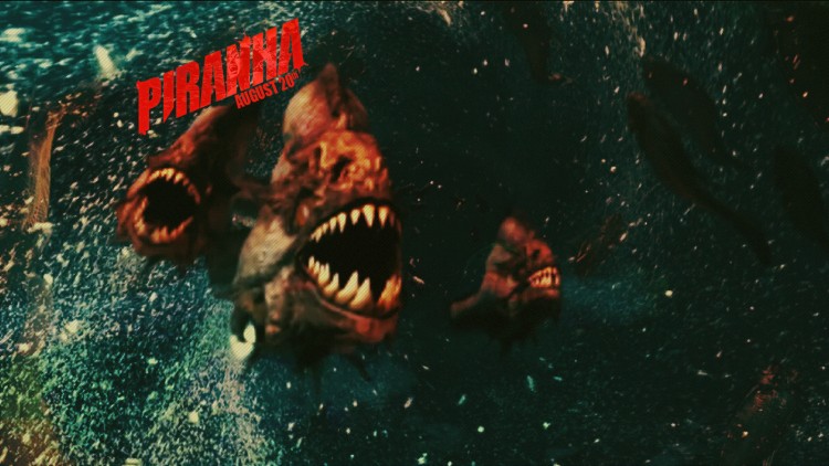 Fonds d'cran Cinma Piranha 3D Wallpaper N266941