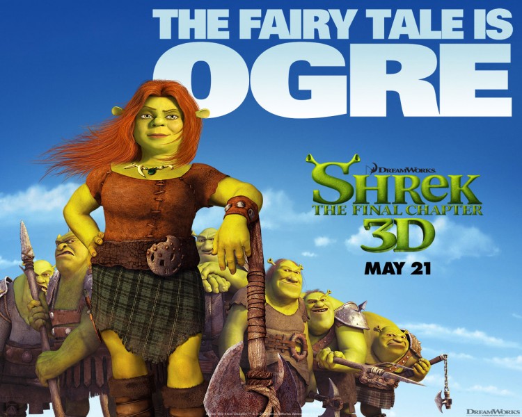 Fonds d'cran Dessins Anims Shrek 4 - Il Etait une Fin Wallpaper N267076