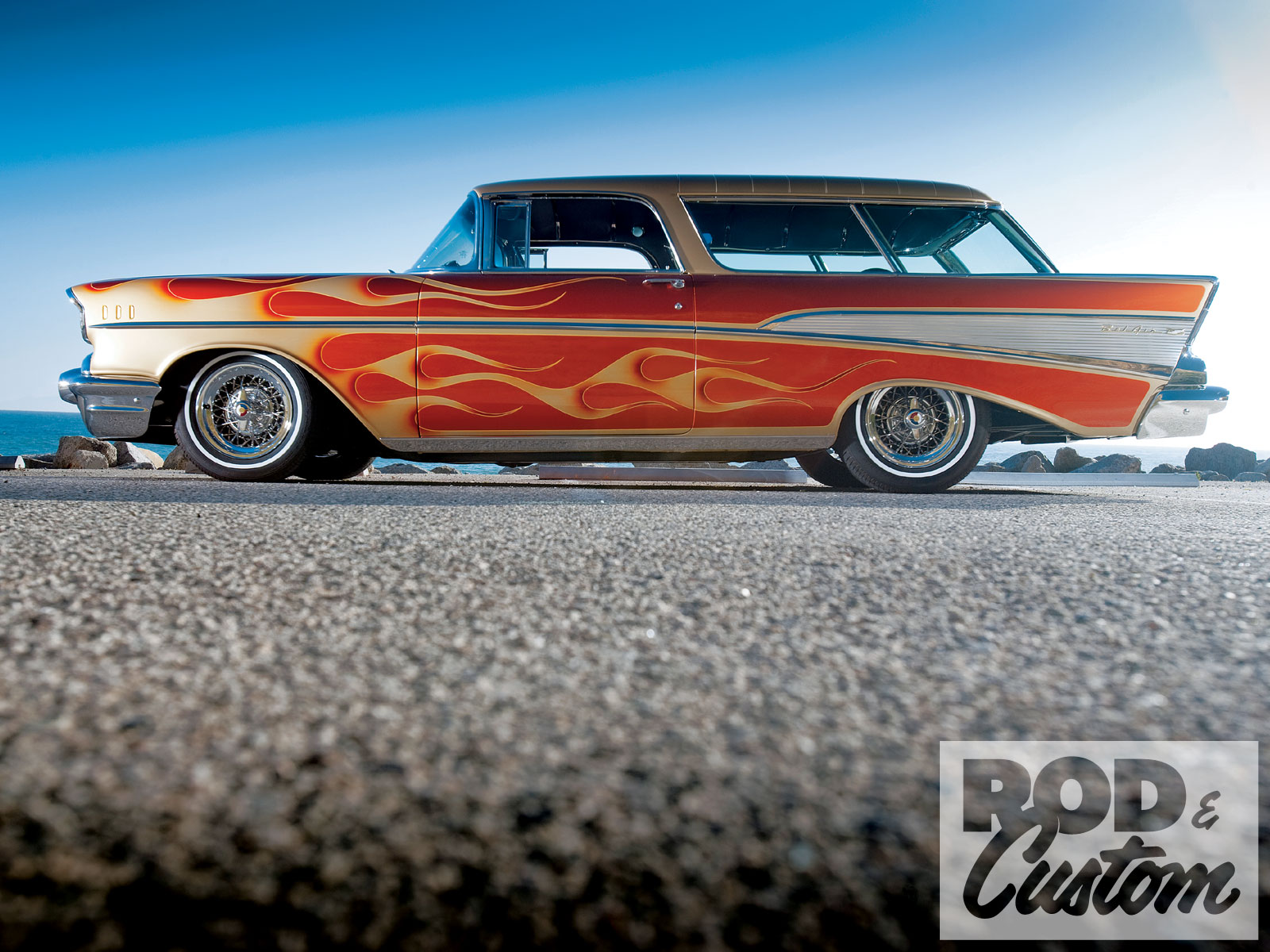 Wallpapers Cars Hot Rods chevrolet nomad (1957)