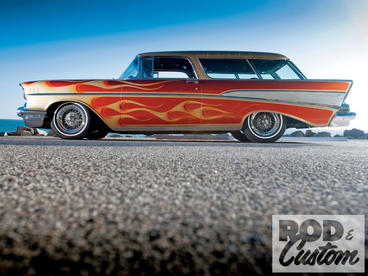 Wallpapers Cars Hot Rods chevrolet nomad (1957)