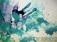 Wallpapers Music Ben Harper - Eclats peinture