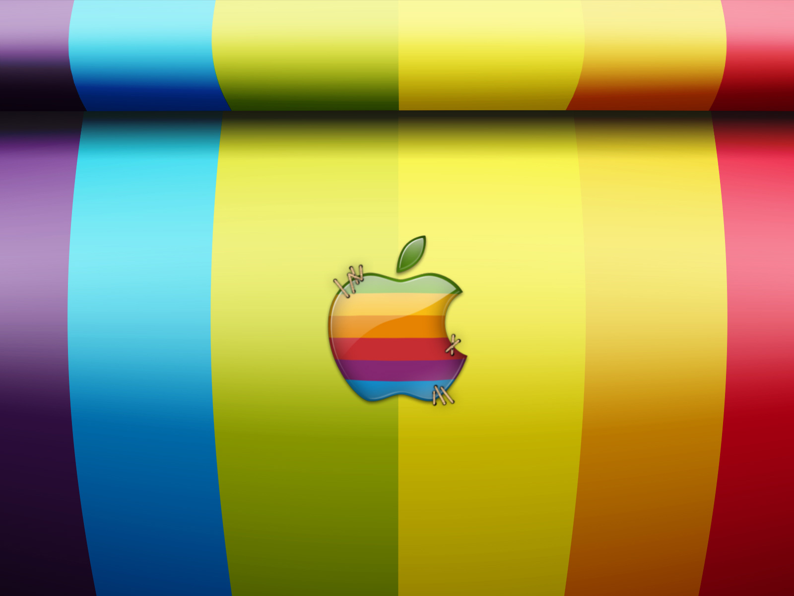 Fonds d'cran Informatique Apple Apple Colors