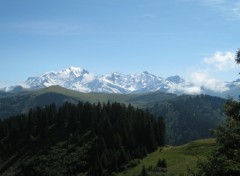 Fonds d'cran Voyages : Europe Vue du Mont Blanc