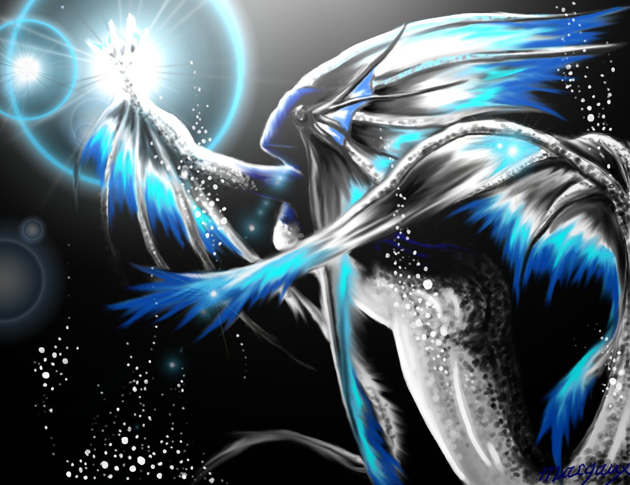 Wallpapers Digital Art Fantaisy L'cume a des ailes