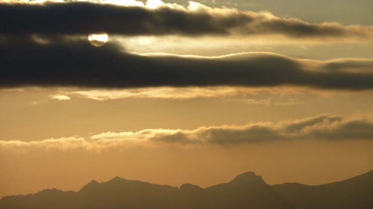 Wallpapers Trips : Europ France > Rhne-Alpes Coucher de soleil au sommet du Signal de Bisanne