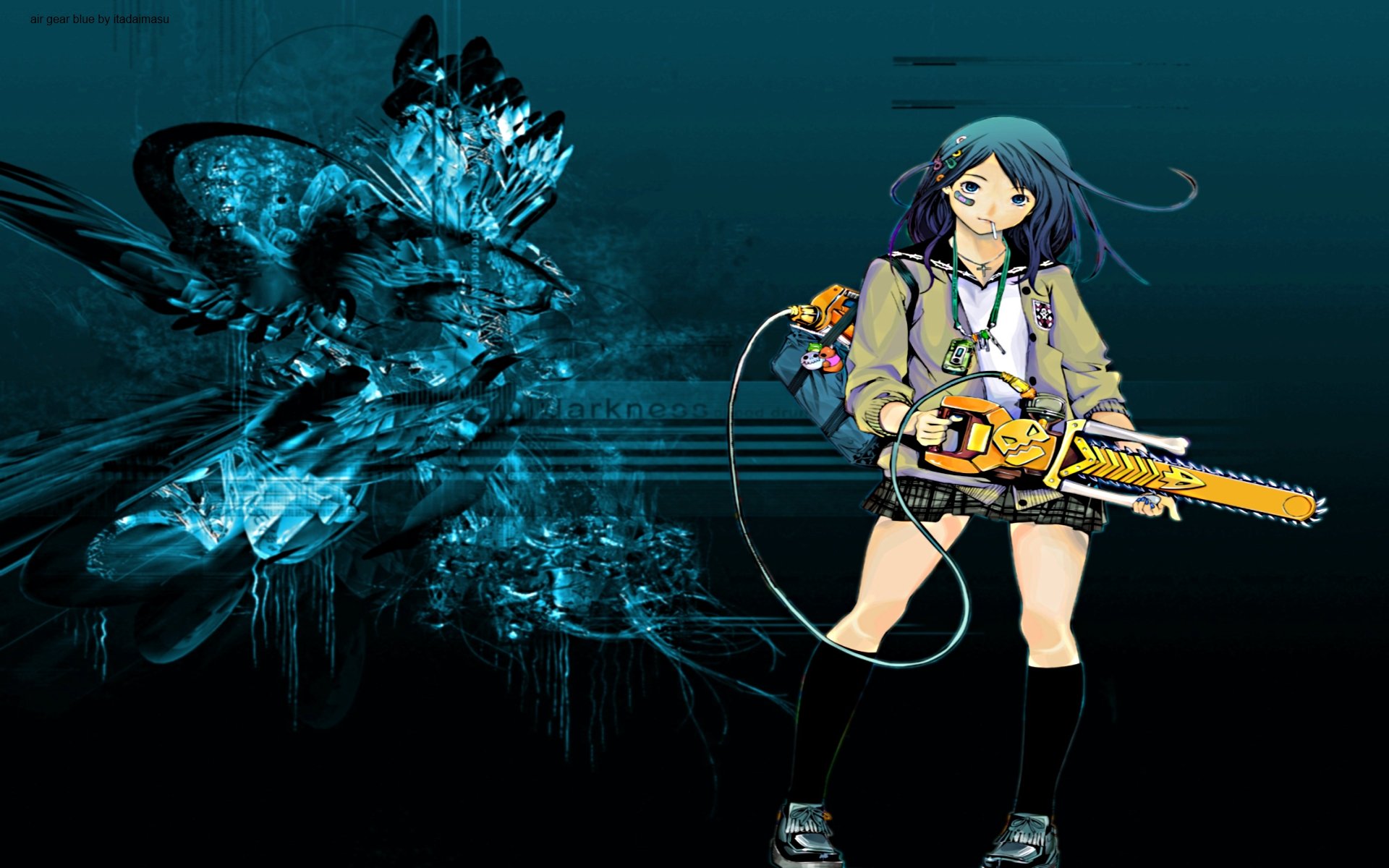 Fonds d'cran Manga Air Gear air gear blue