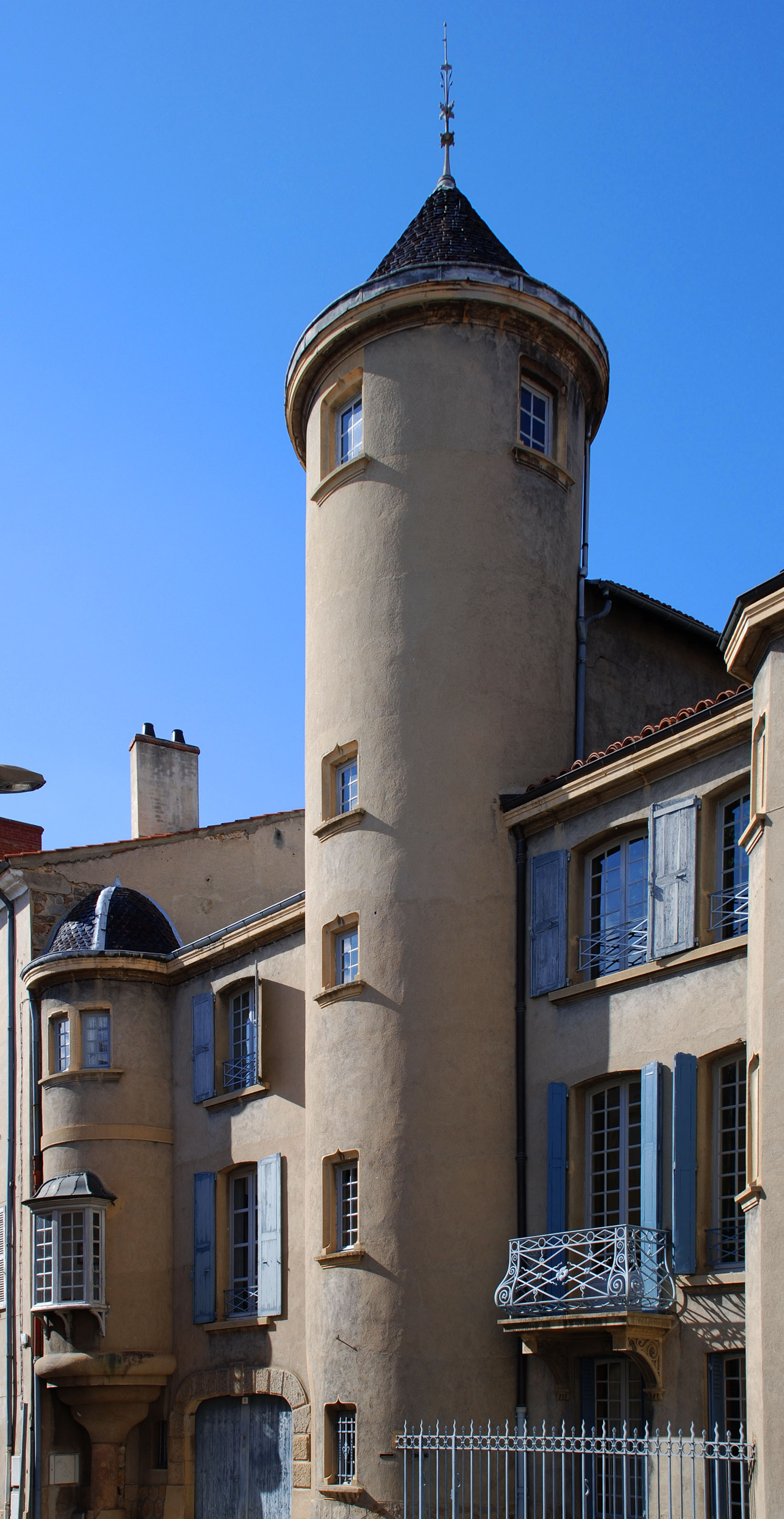 Wallpapers Constructions and architecture Houses Rue de la sous-prefecture Montbrison .Loire 42