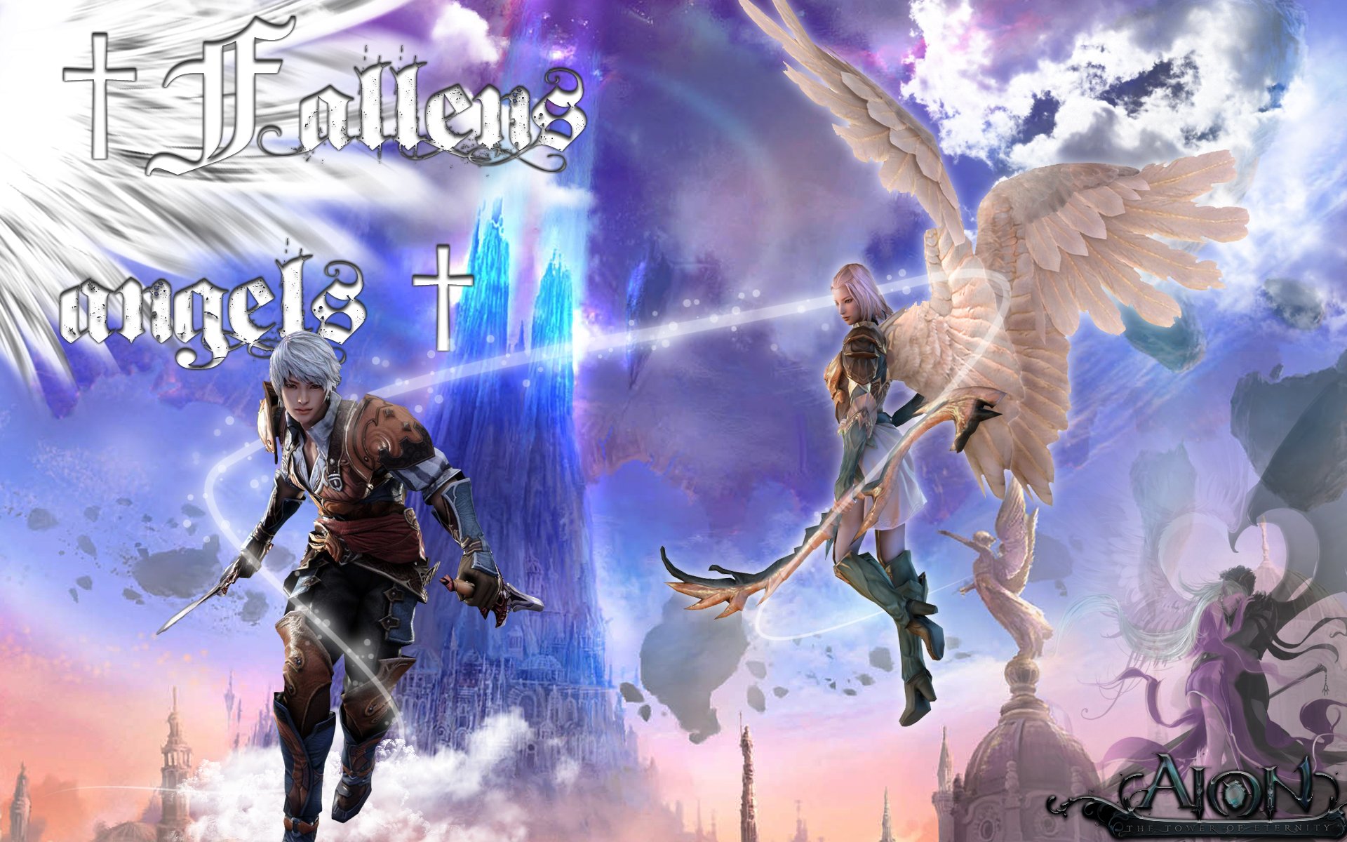 Wallpapers Video Games Aion : the Tower of Eternity Fallen Angels