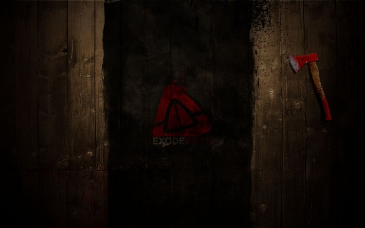 Wallpapers Brands - Advertising Exode Wear EcodeWear - Dark Wood