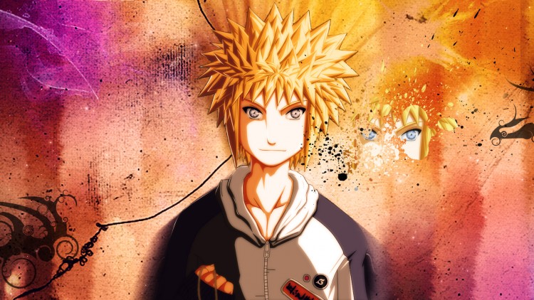 Fonds d'cran Manga Naruto yondaim the light