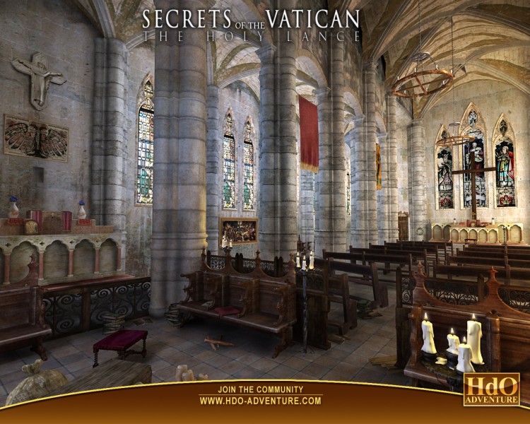 Fonds d'cran Jeux Vido HdO Adventures HdO Adventure - HdO Secrets of the Vatican Wall 001