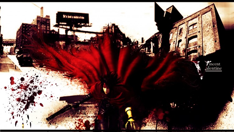 Wallpapers Video Games Final Fantasy VII vincent urban