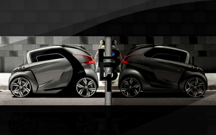 Fonds d'cran Voitures Peugeot Peugeot BB1 new concept 