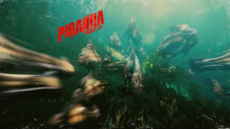 Fonds d'cran Cinma Piranha 3D Wallpaper N268520