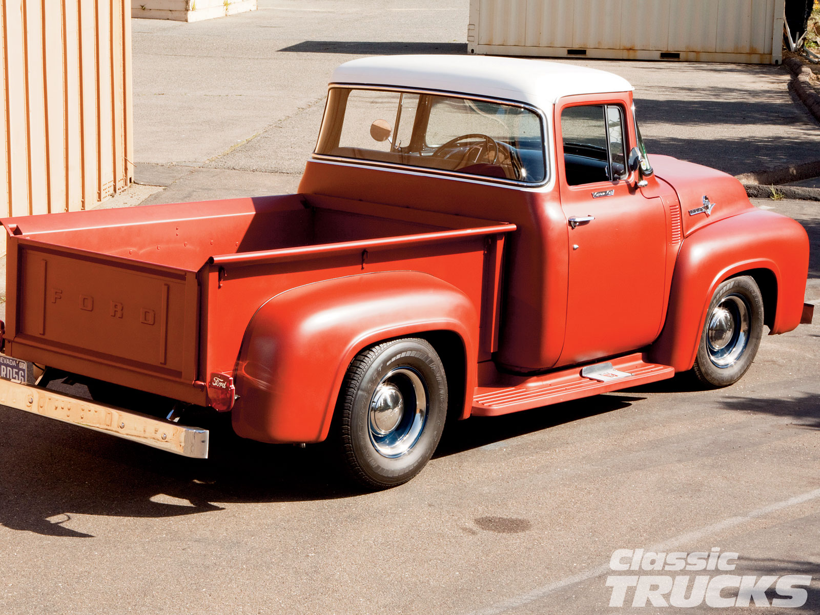 Fonds d'cran Voitures Ford ford f-100 (1956)